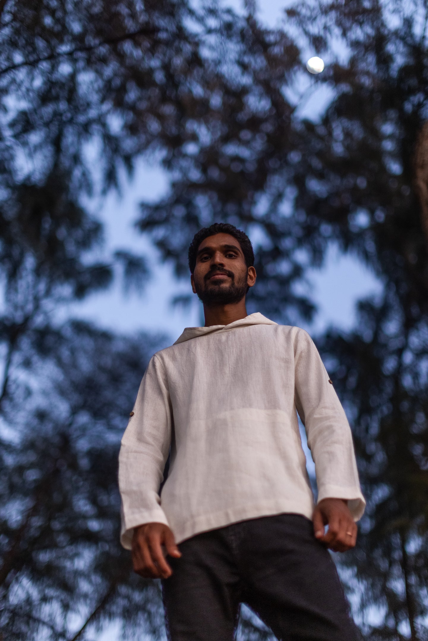 Holy Hood - Linen Hoodie
