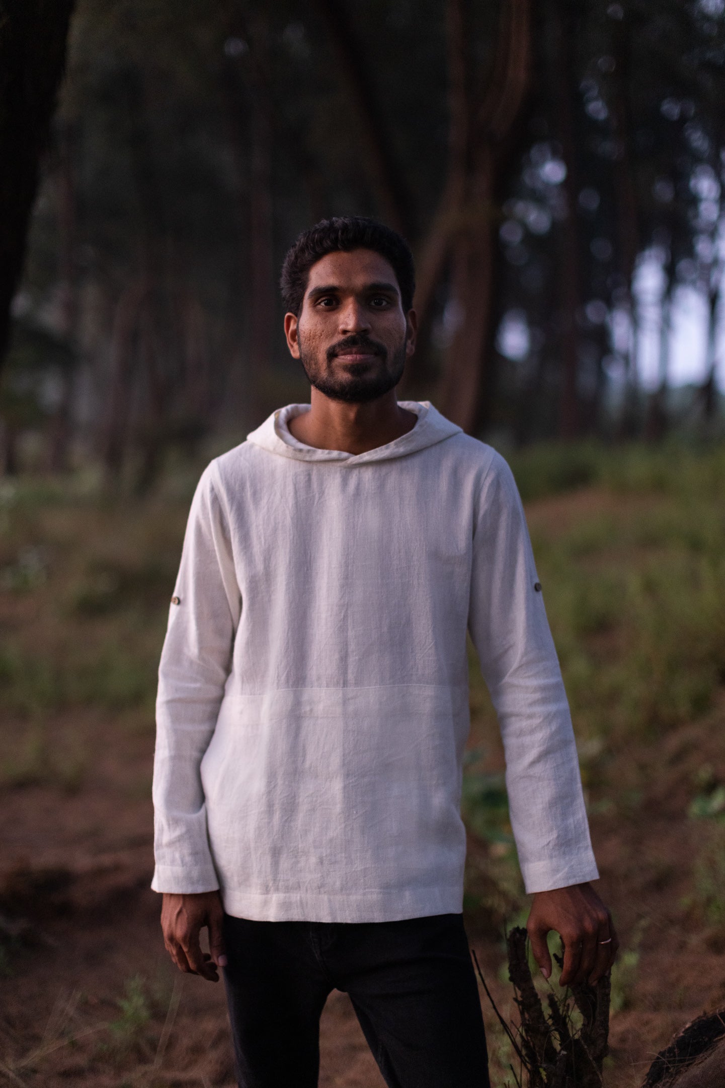 Holy Hood - Linen Hoodie