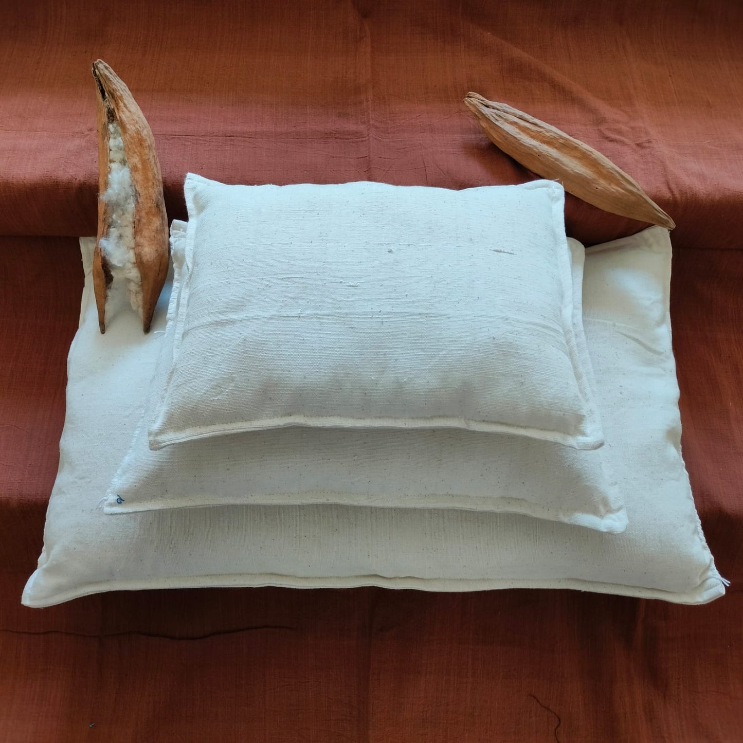 Organic Cotton Pillows | Kapok Pillows | Silk Cotton Pillows (Buruga Doodhi)
