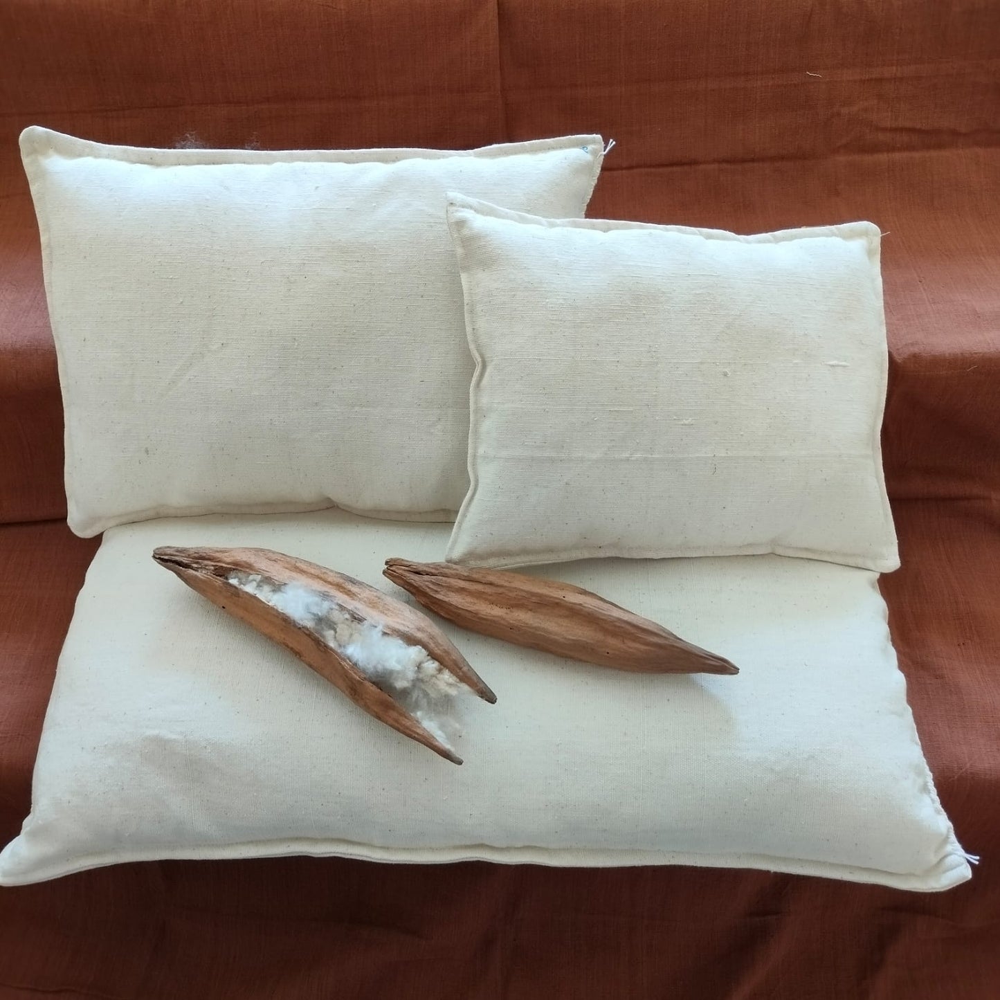 Organic Cotton Pillows | Kapok Pillows | Silk Cotton Pillows (Buruga Doodhi)